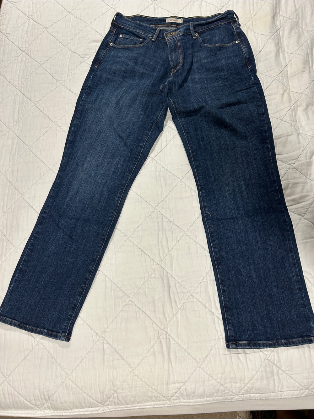 Levi's Indigo Straight-Leg Men's Jeans